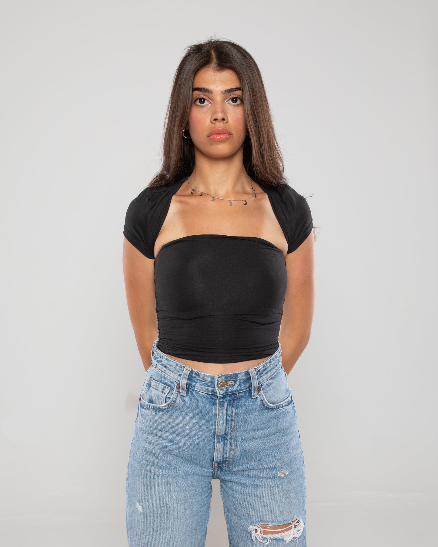 The Suzie Top -Black