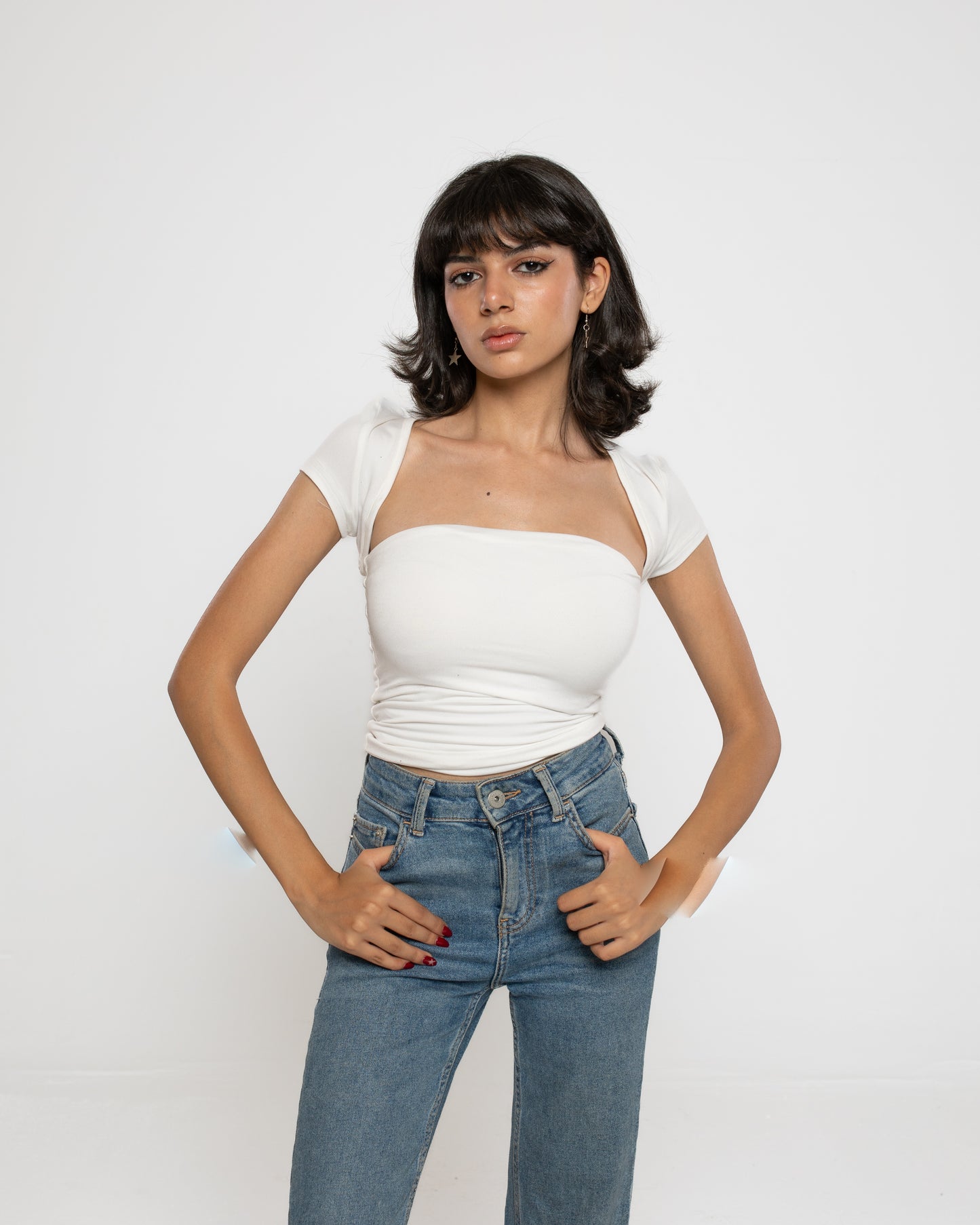 The Suzie Top -White
