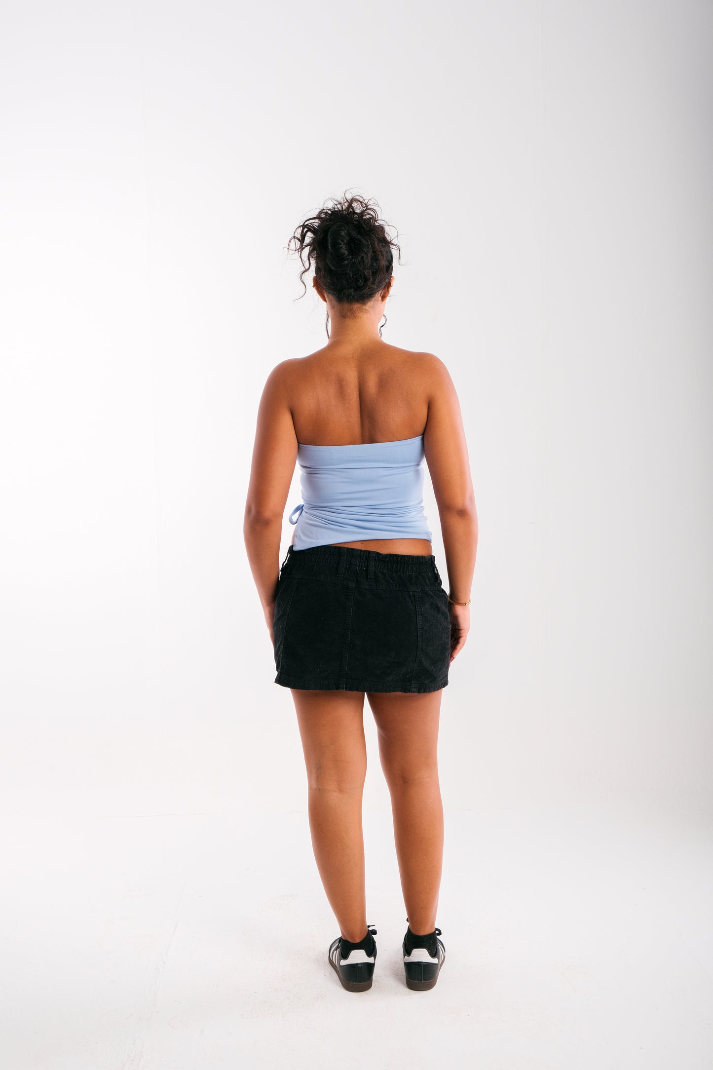Mia Top -Pastel Blue