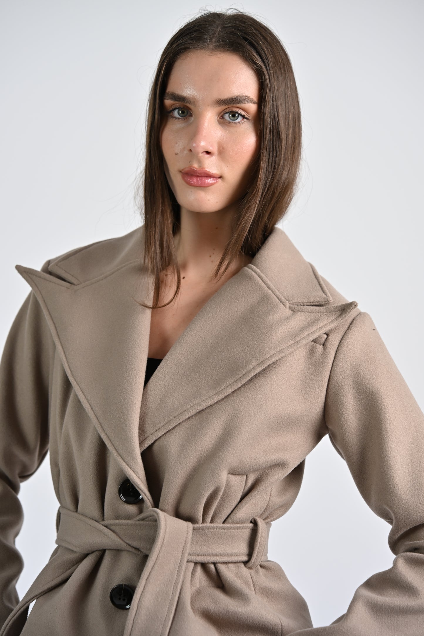 The Structured Jacket -Beige