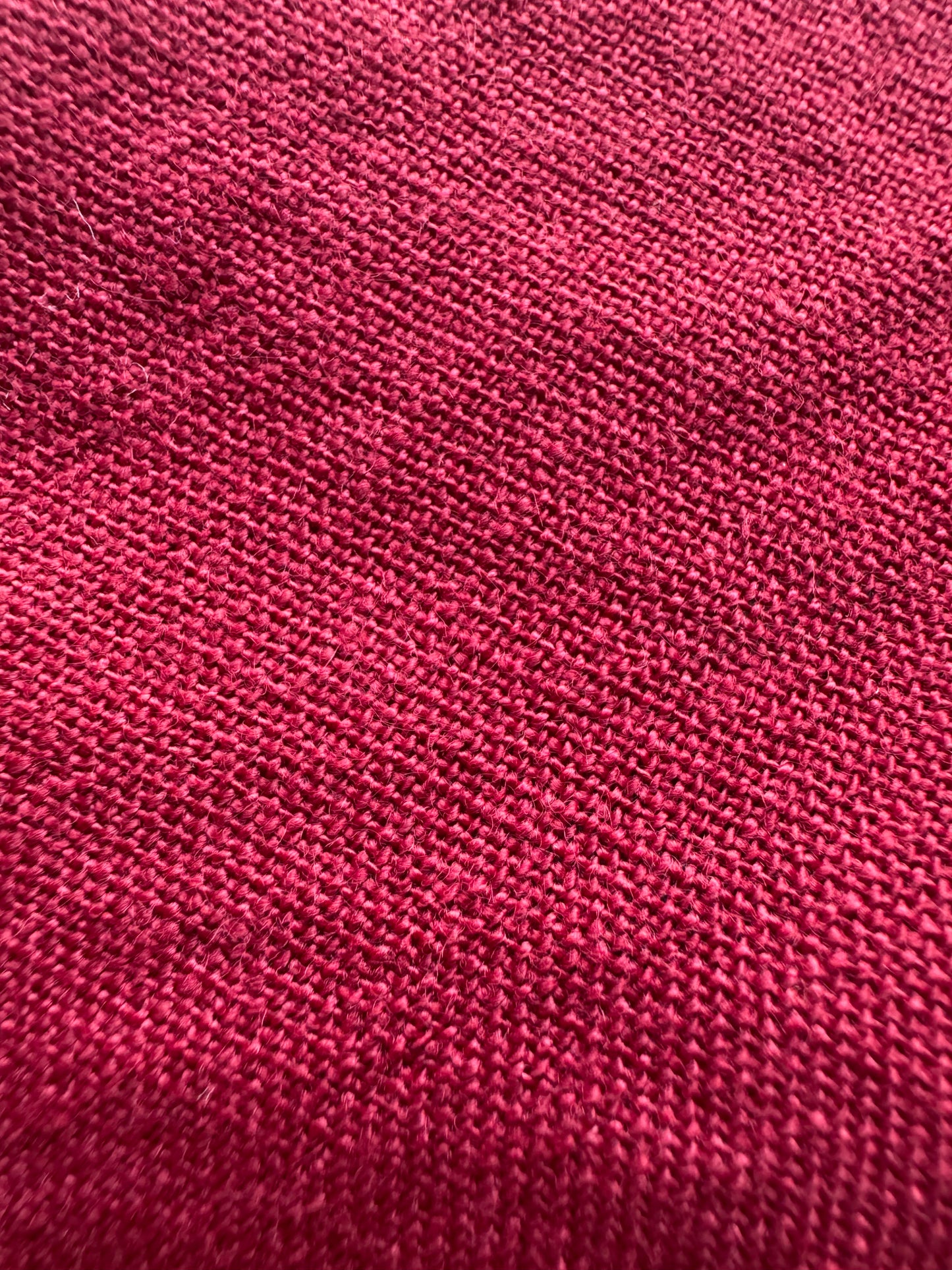 The Solène Linen Dress -Burgundy
