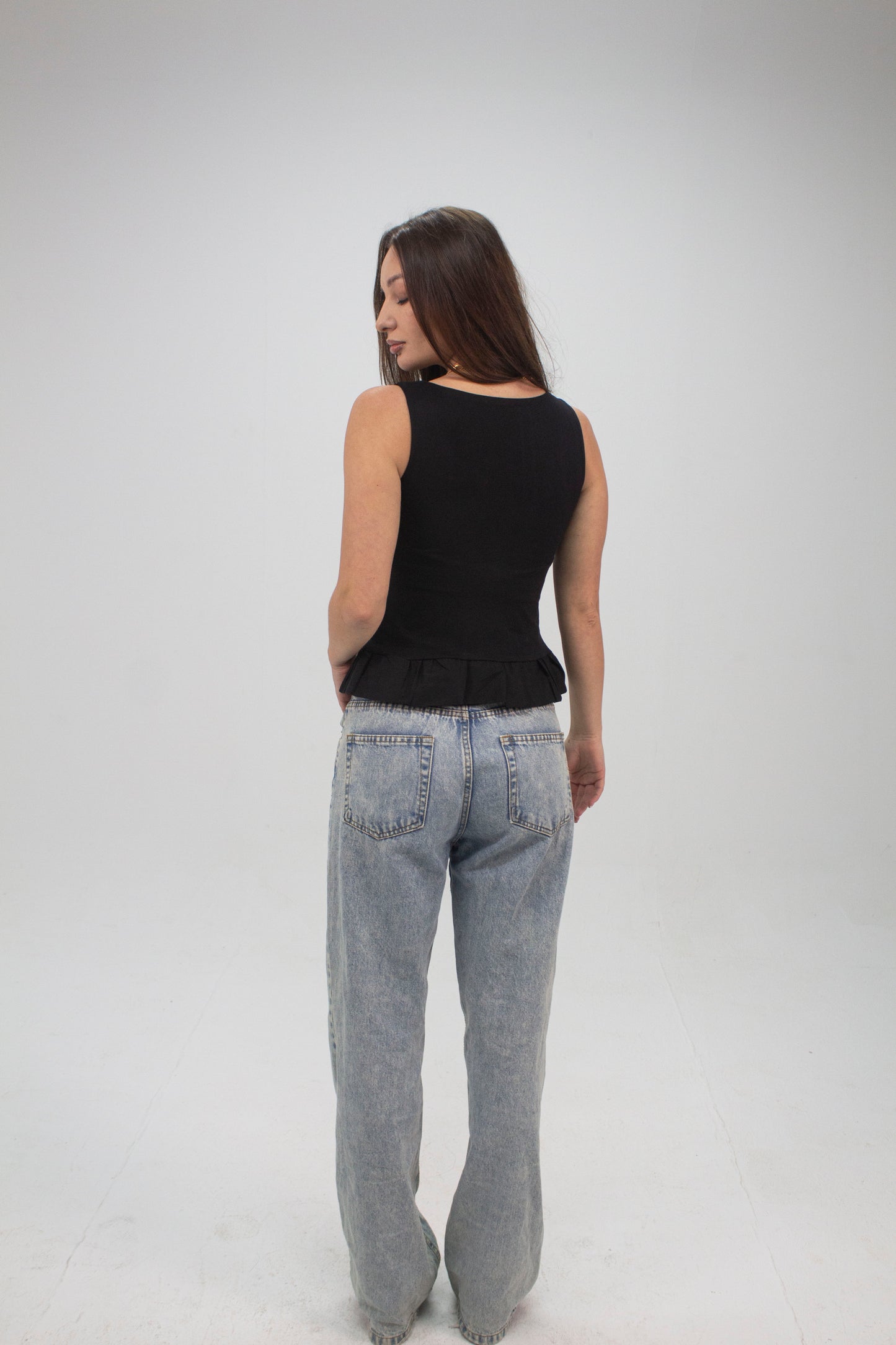 The Bubble Top-Black