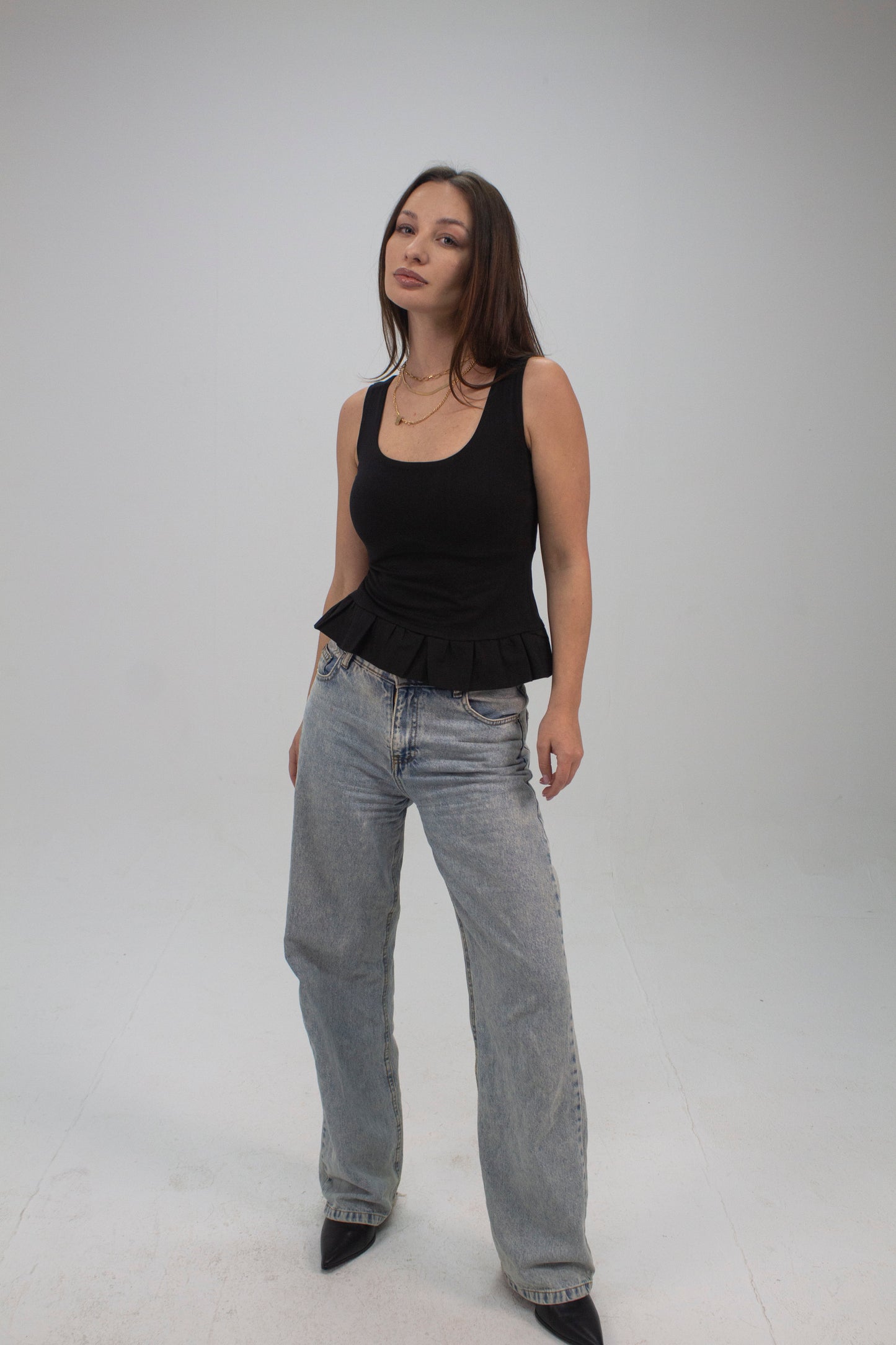 The Bubble Top-Black