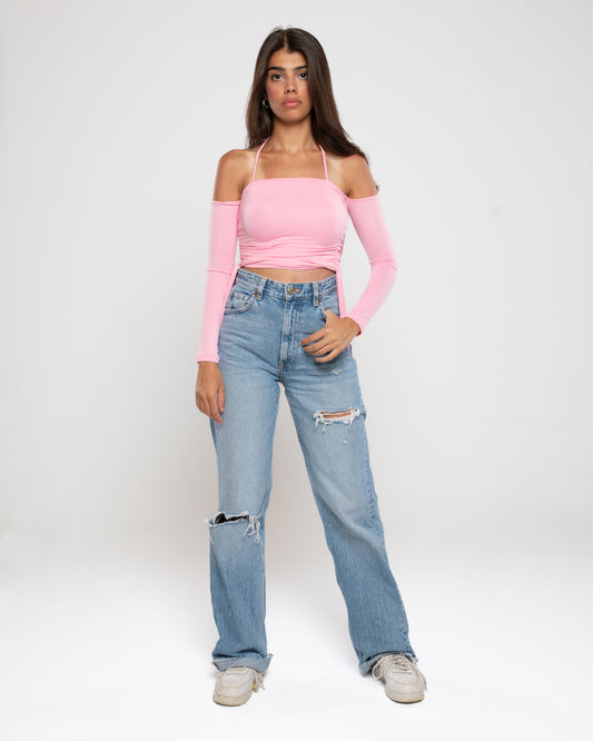 The Rue Top -Pink