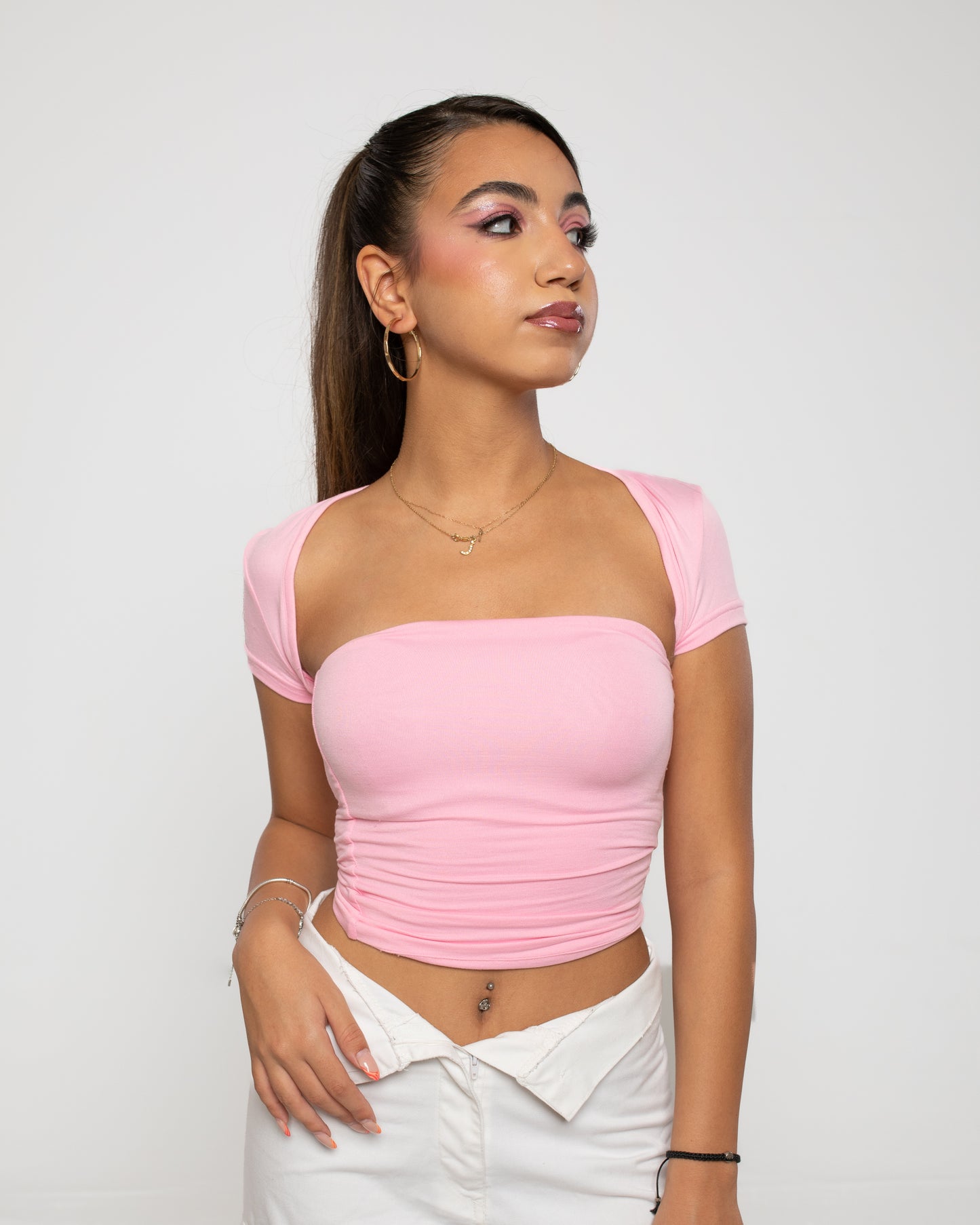 The Suzie top -Pink