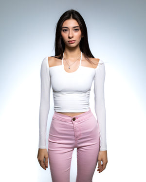 Emilia Top-White