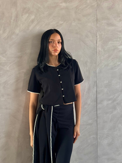 The Black Pearl Top
