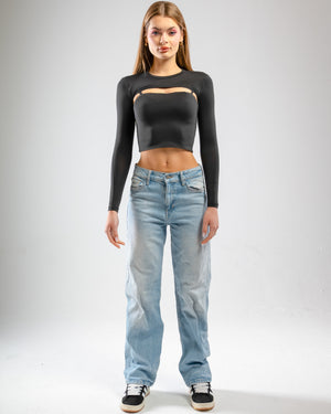 Ivy Top-Black