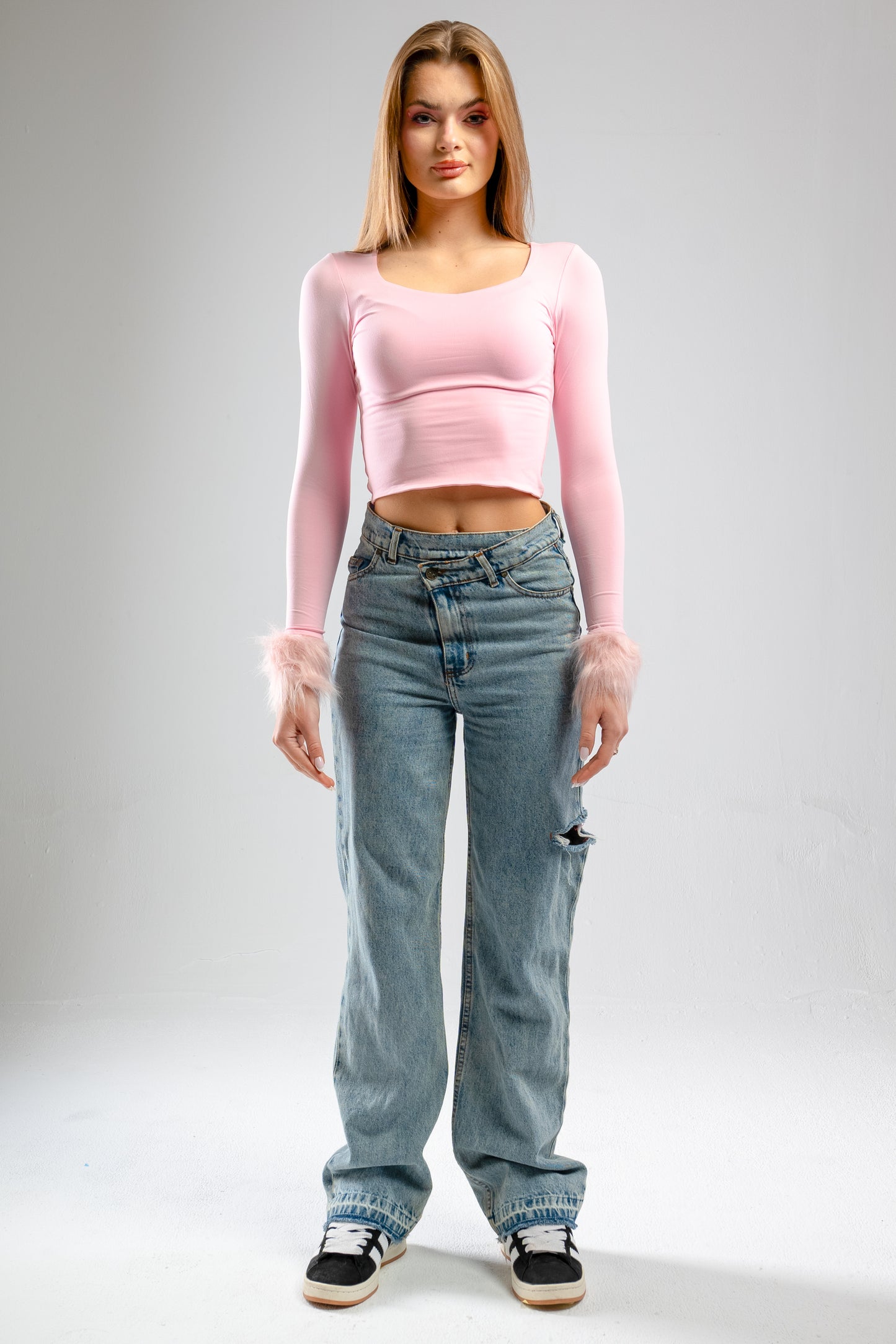 Cher Top -Pink