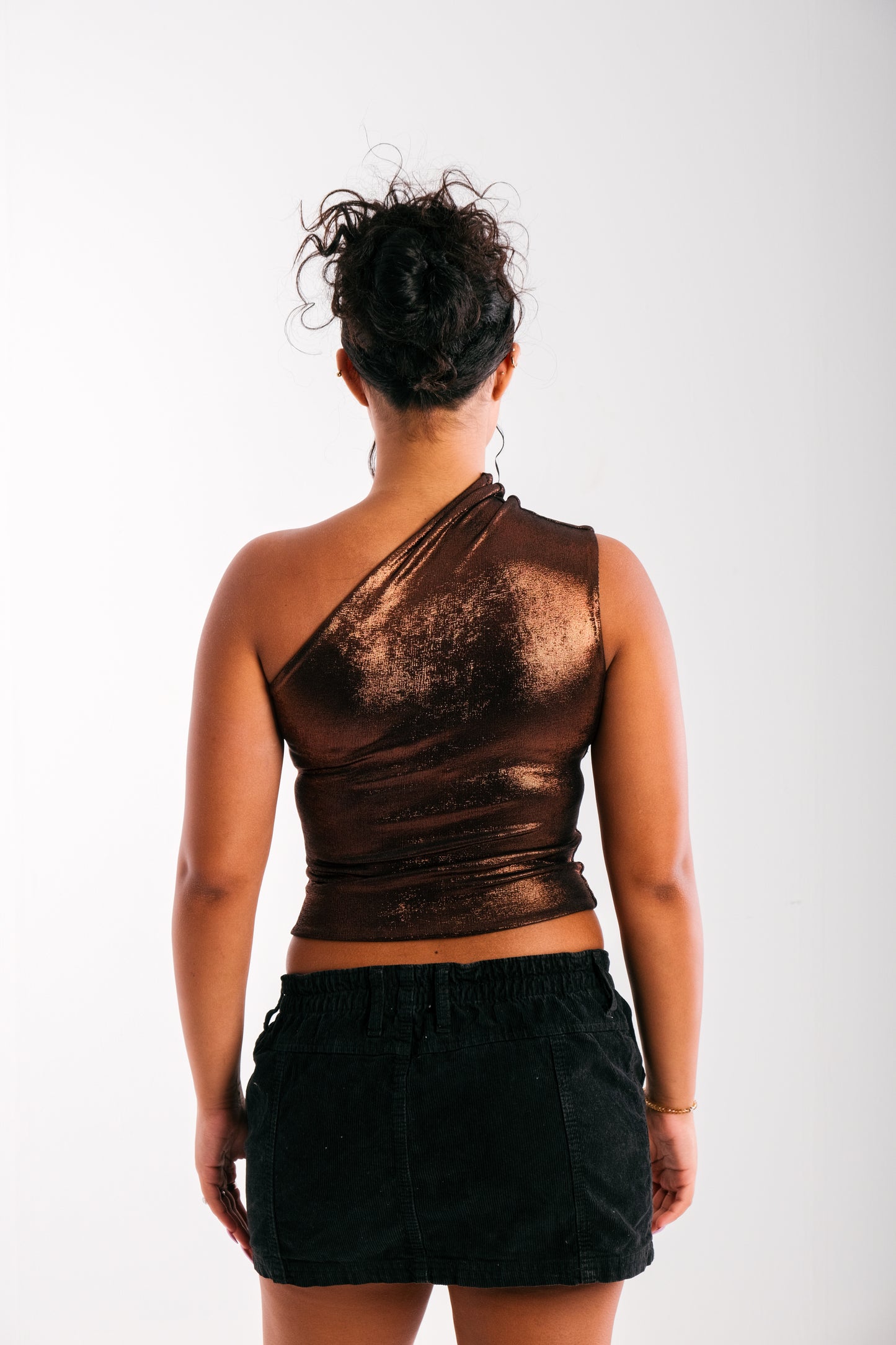 Femme Top -Brown Shimmer