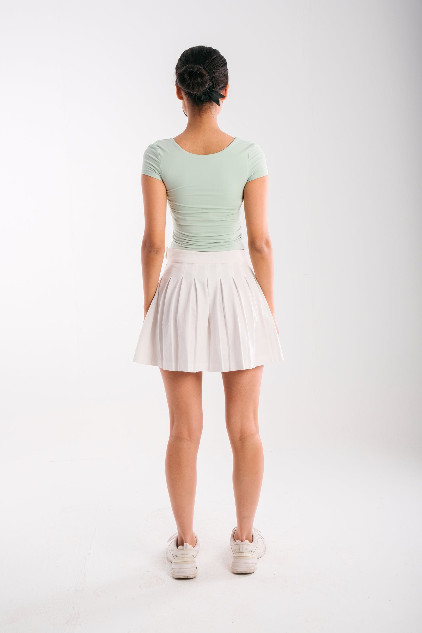 Two Sides Luna Top -Pastel Green