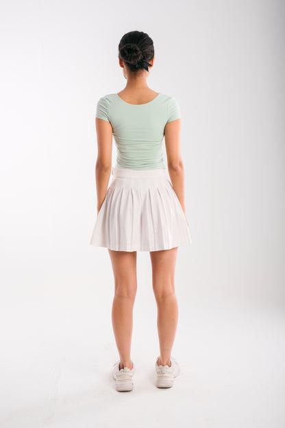 Two Sides Luna Top -Pastel Green