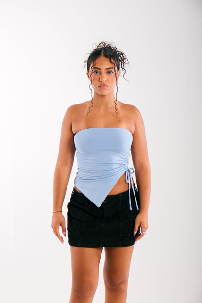 Mia Top  -Pastel Blue