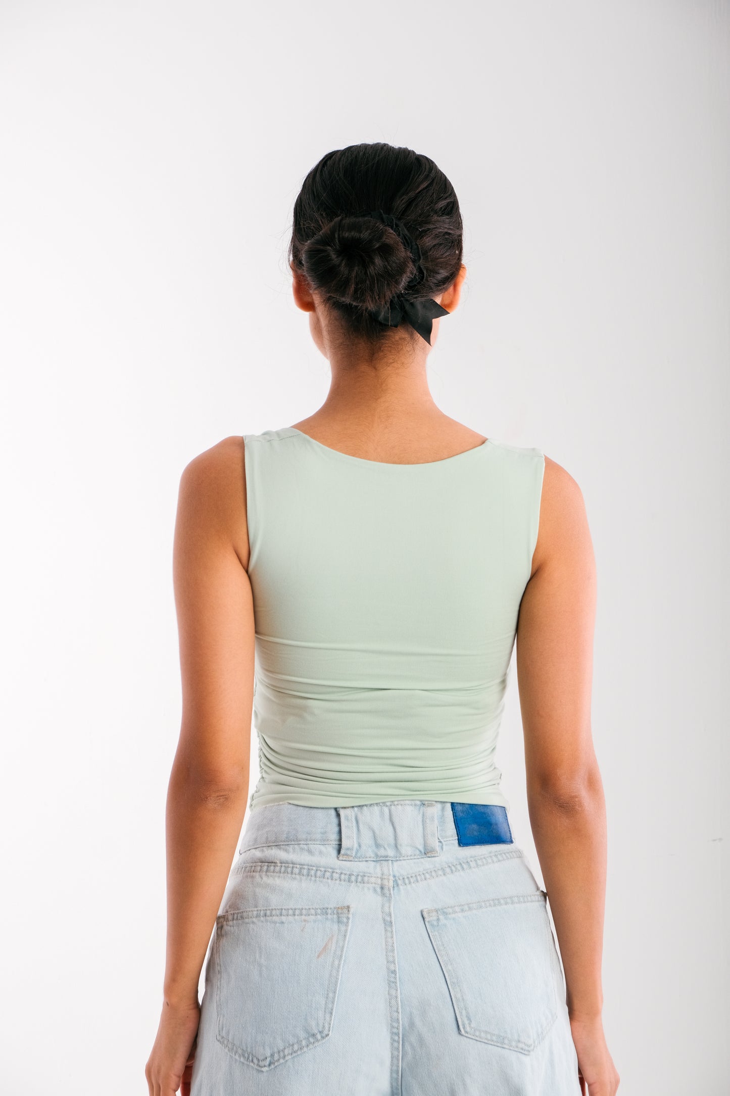 Bella Top -Pastel Green