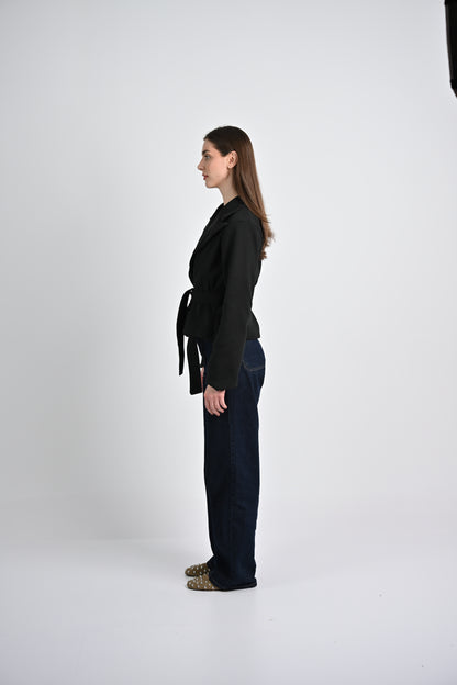 The Structured Jacket -Black