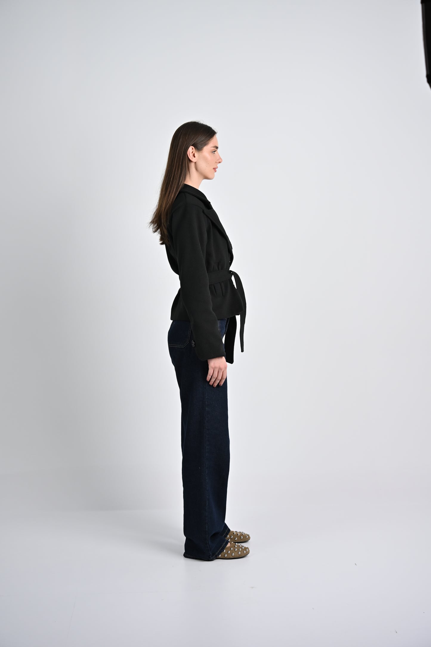 The Structured Jacket -Black