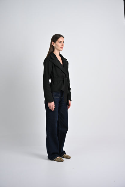 The Structured Jacket -Black
