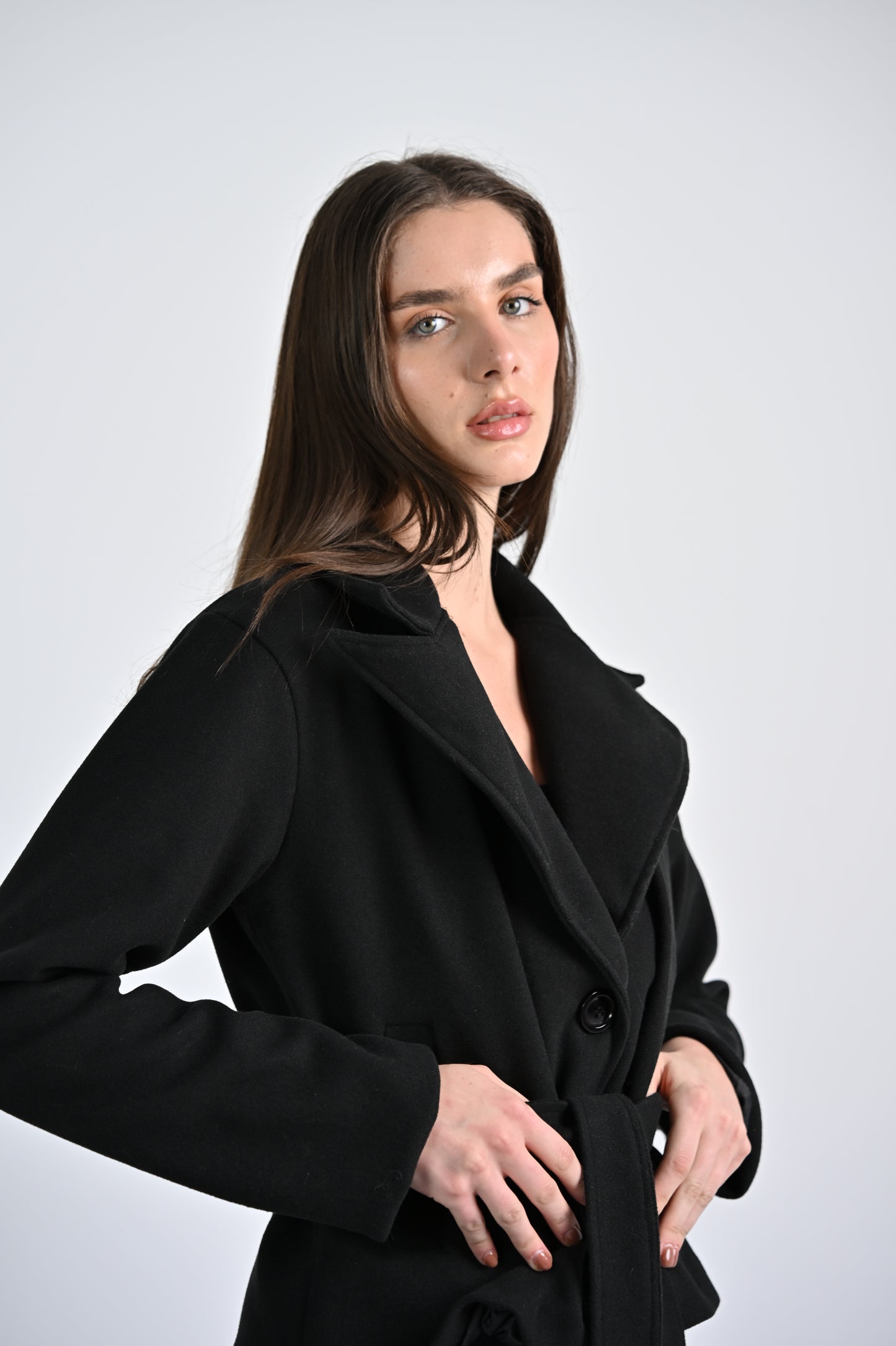 The Structured Jacket -Black