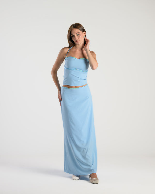 The Martini 2-piece set -Baby Blue