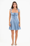 The Angelica Dress -Blue