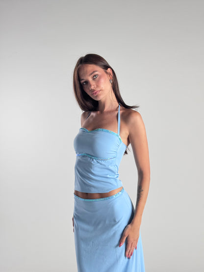 The Martini 2-piece set -Baby Blue