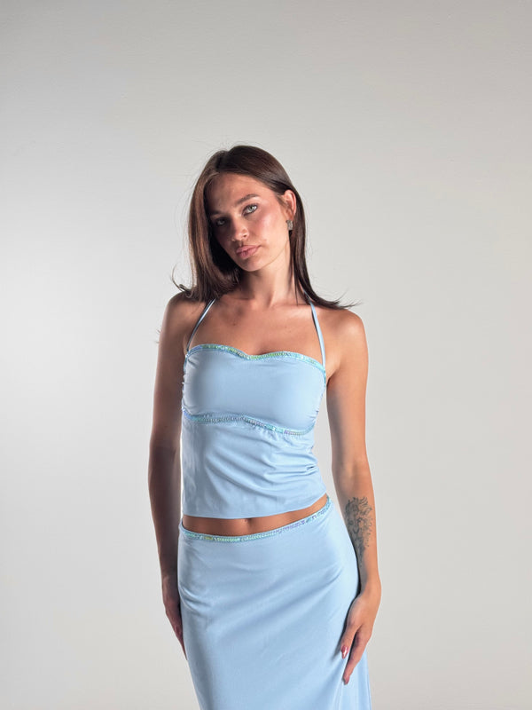 The Martini 2-piece set -Baby Blue