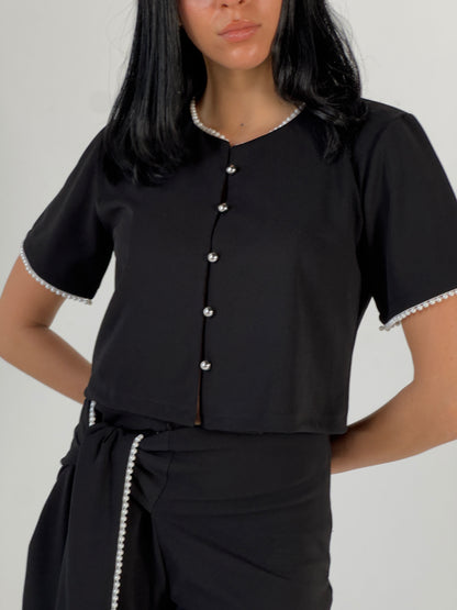 The Black Pearl Top