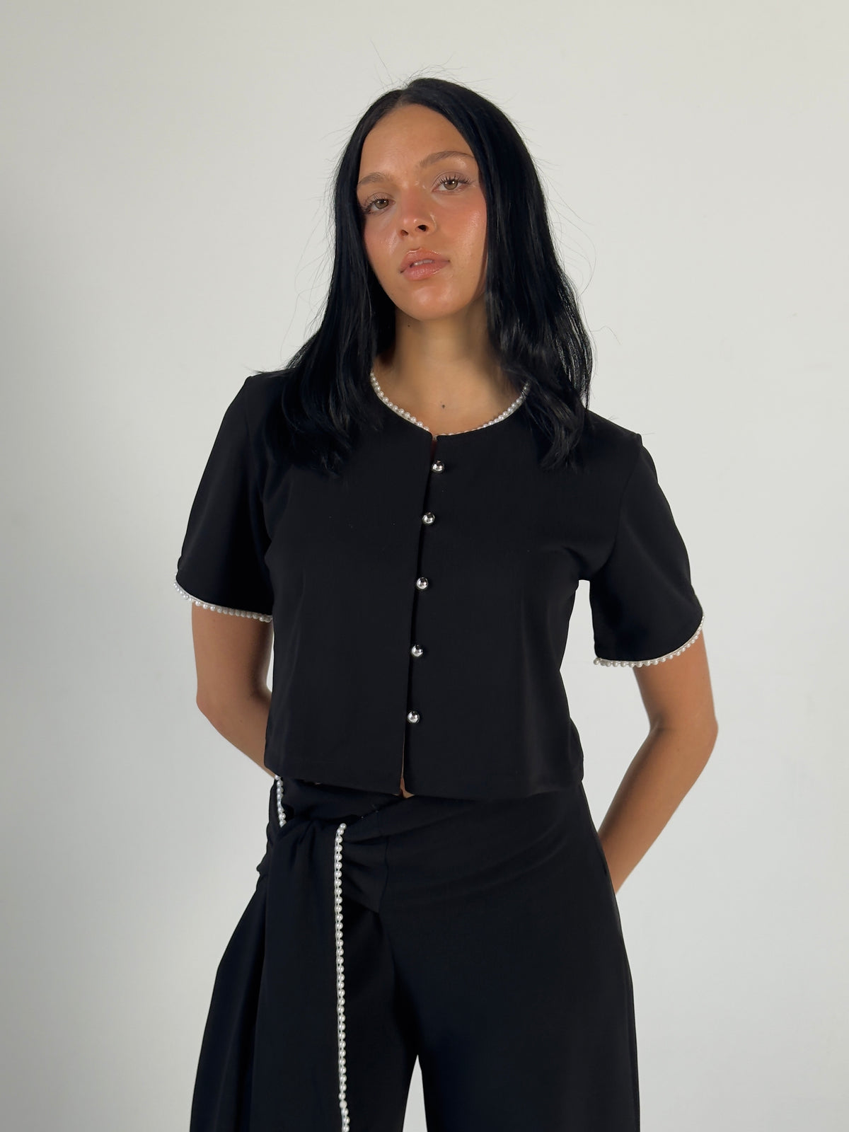 The Black Pearl Top