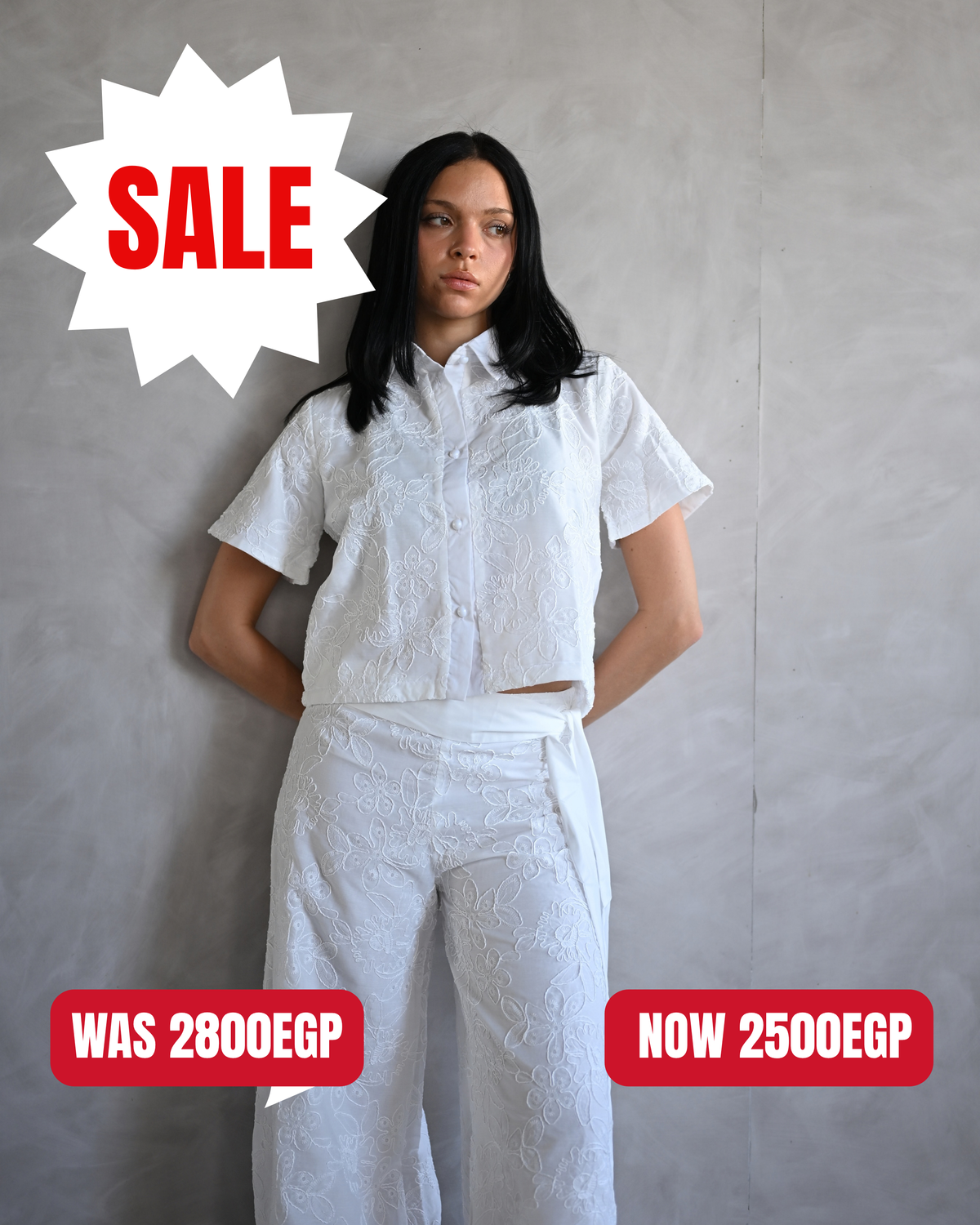 The Fleur Set -White